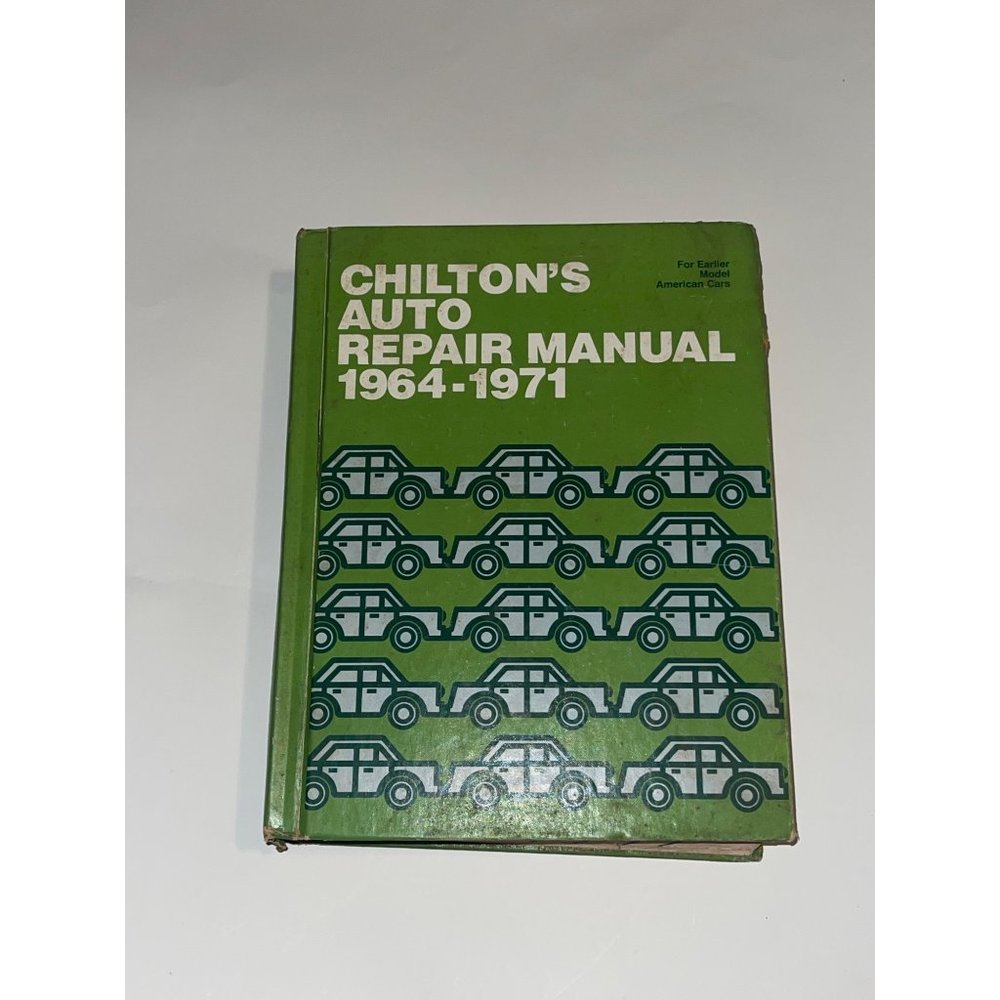 Chilton's Auto Repair Manual HC 1964-1971 No. 5974 For American Cars Preowned